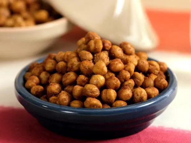 Moroccan Spiced Roast Chickpeas