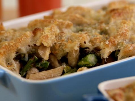 Asparagus and Swiss Macaroni and Cheese