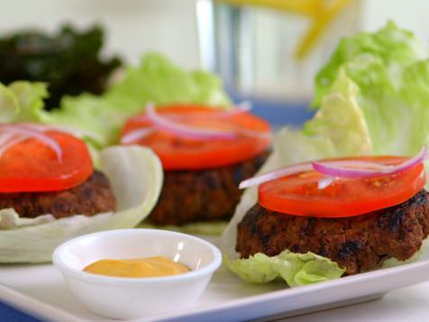 Bison Burgers with Spicy Aioli