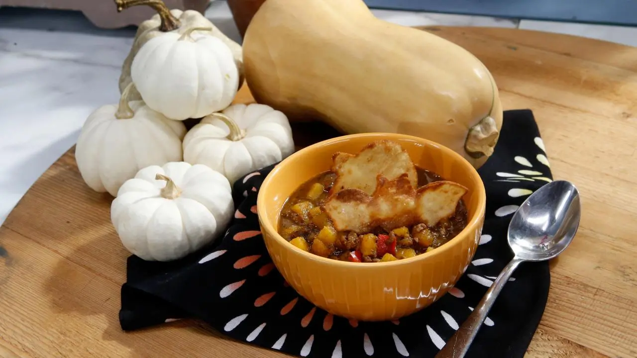 Beefy Butternut Squash Chili