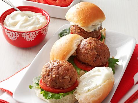 BLT Meatball Sliders