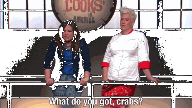 Anne asks Kendra if she has crabs
