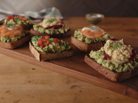 Avocado Toast Three Ways