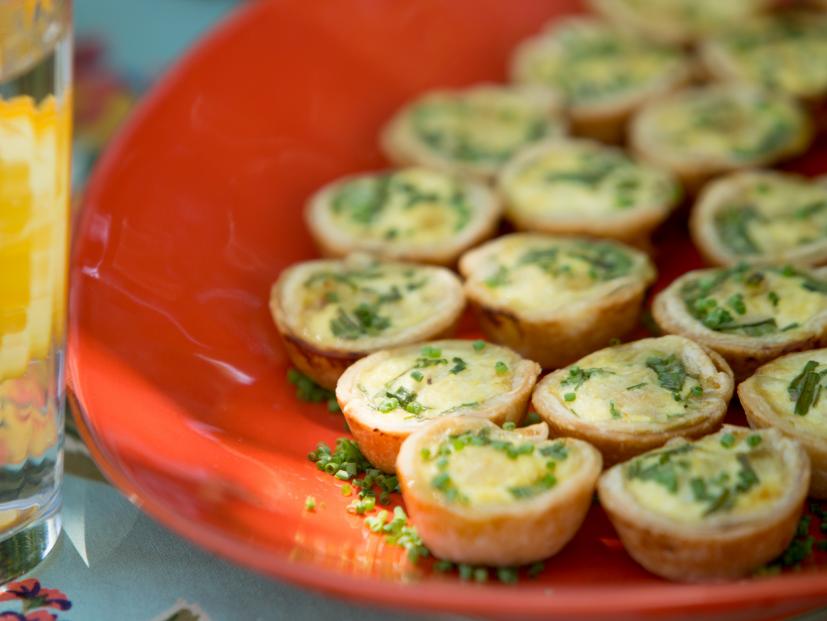 Mini Quiche, as seen on Food Network’s Patricia Heaton Parties, Season 1.