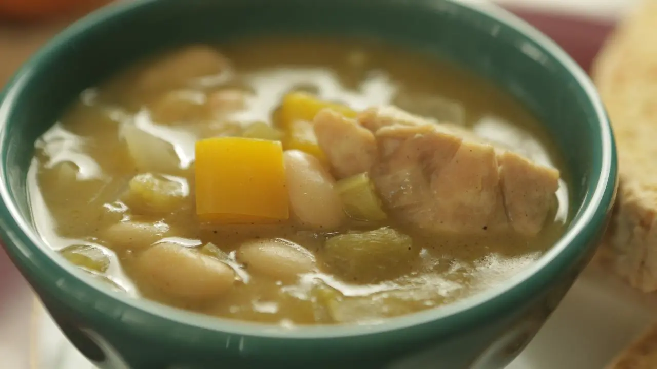 Roasted White Chicken Chili
