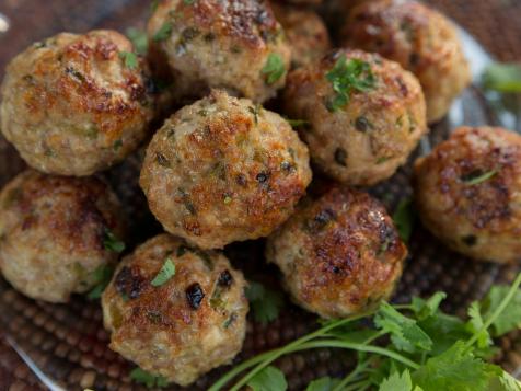 Turkey Meatballs with Fire-Roasted Green Chiles