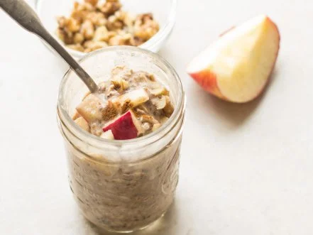 Apple Pie Overnight Oats