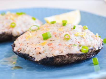 Five-Ingredient Grilled Shrimp-Stuffed Mushrooms Recipe | Michelle ...