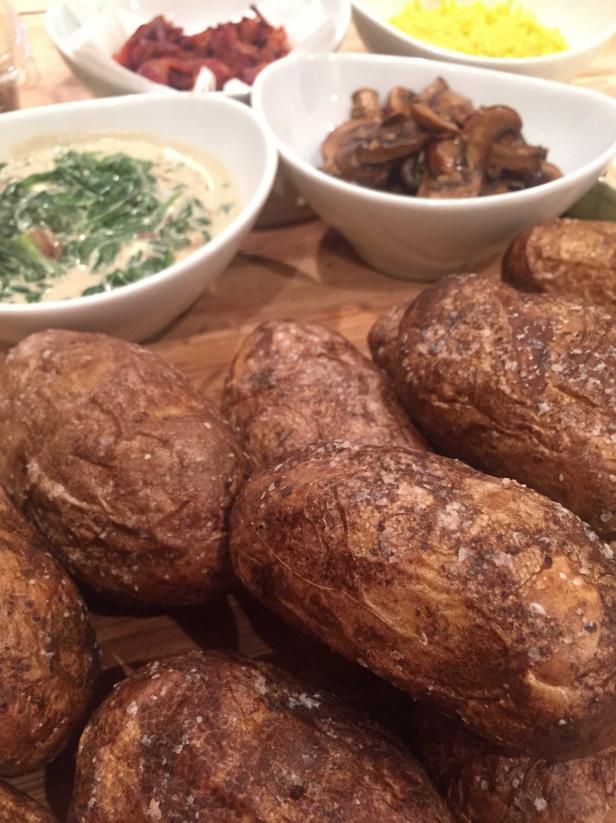 Your Next Family Dinner Winner: A DIY Baked Potato Bar