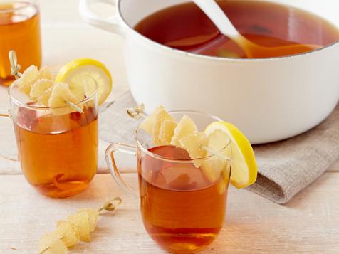 Spiced Bourbon-Ginger Cider