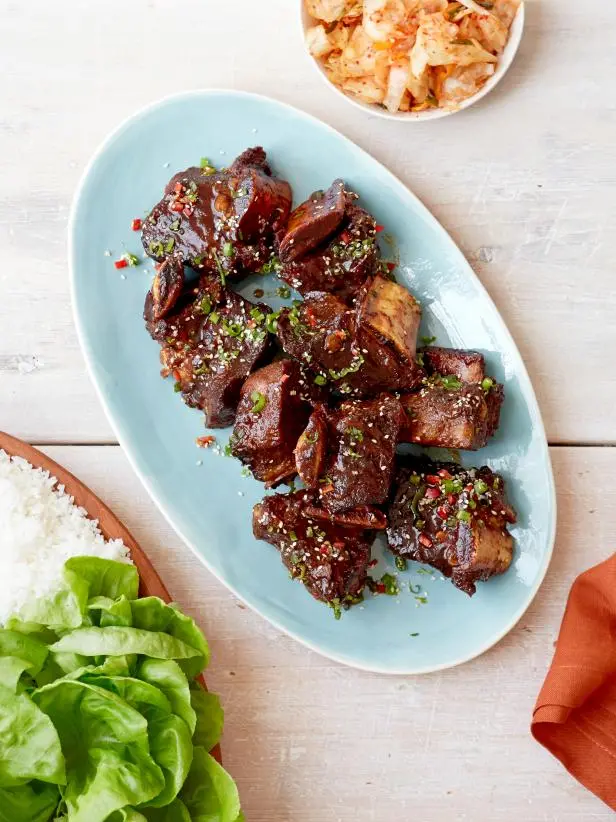 Korean Style Barbecue Short Ribs Recipe | Food Network