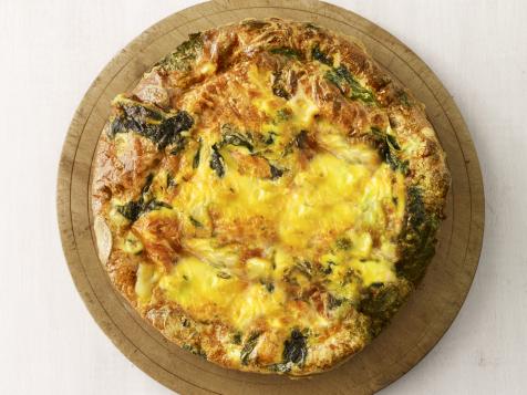 Smoked Gouda Frittata with Winter Greens