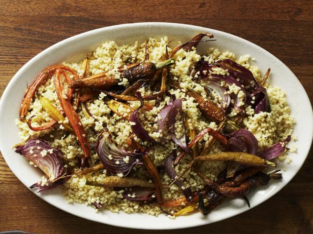 millet with roasted vegetables