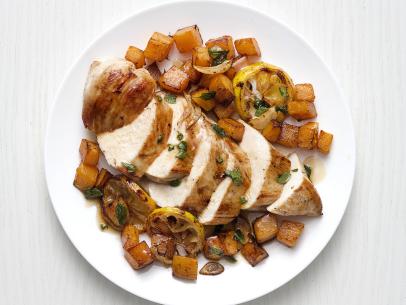 Lemon Chicken with Butternut Squash-image