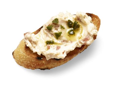 White Bean-Prosciutto Crostini