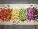Food Network Kitchen's Six Foot Nachos, as seen on Food Network.