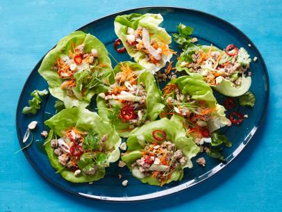 Food Network Kitchen's Lettuce Wraps, as seen on Food Network.