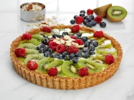 Mixed Fruit Almond Tart