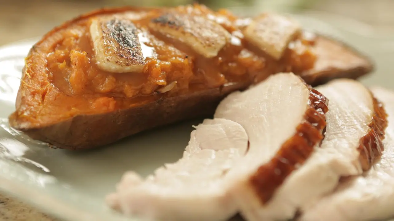Twice-Baked Sweet Potatoes