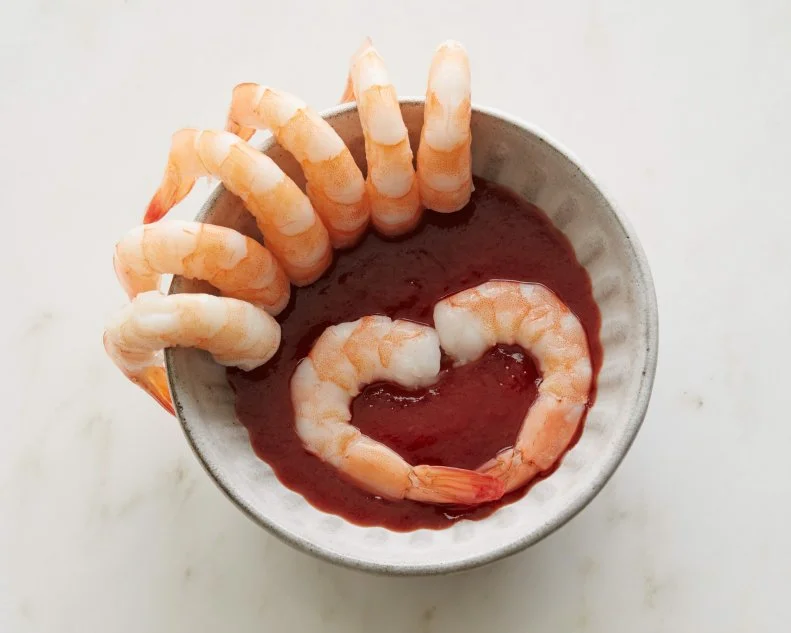 FNK HEARTSHAPED FOODS FOR VALENTINE’S DAY HEART SHAPED FOODS FOR VALENTINE’S DAY, Food Network Kitchen, Food Network, Eggs, Bacon, Pancakes, Shrimp, Cheese, Pepperoni, Pork Chops, Cinnamon, Strawberries, Rice Cereal