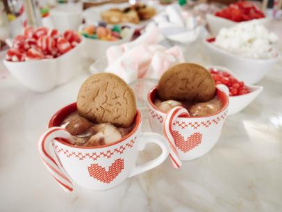 Giada de Laurentiis' dish, Frozen Hot Chocolate Affogato, as seen on Food Network’s Giada’s Holiday Handbook, Season 1.