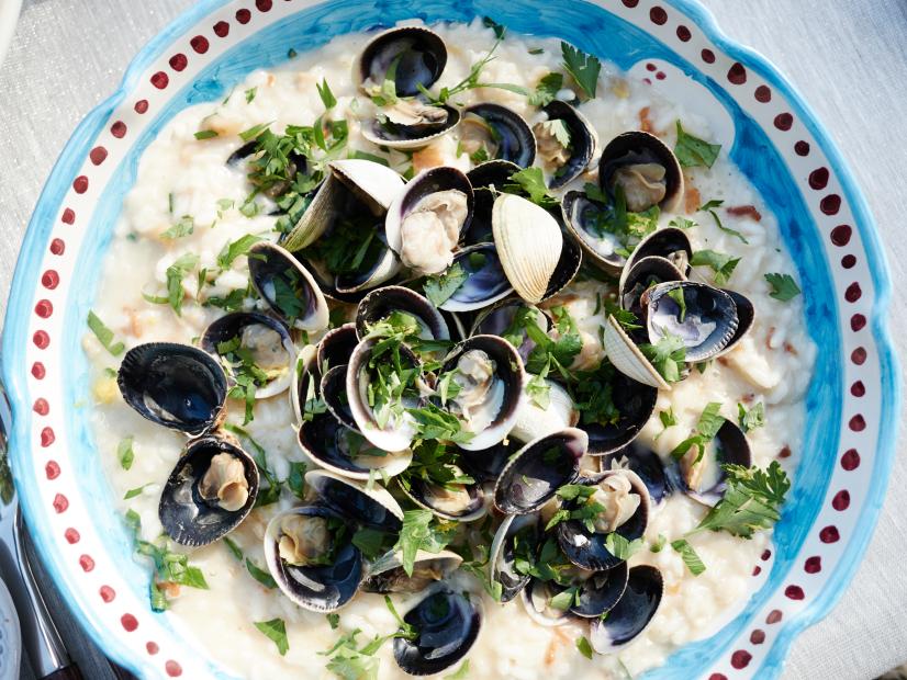 Risotto with Clams Recipe Giada De Laurentiis Food Network