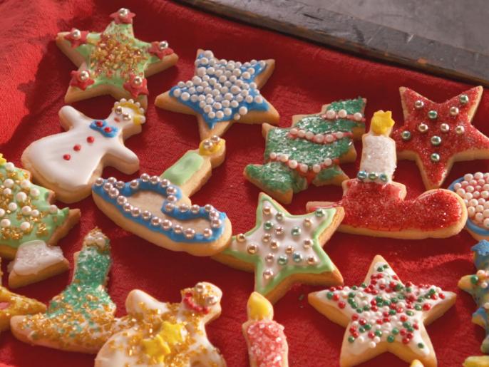 Santa's Christmas Cookies Recipe | Nancy Fuller | Food Network