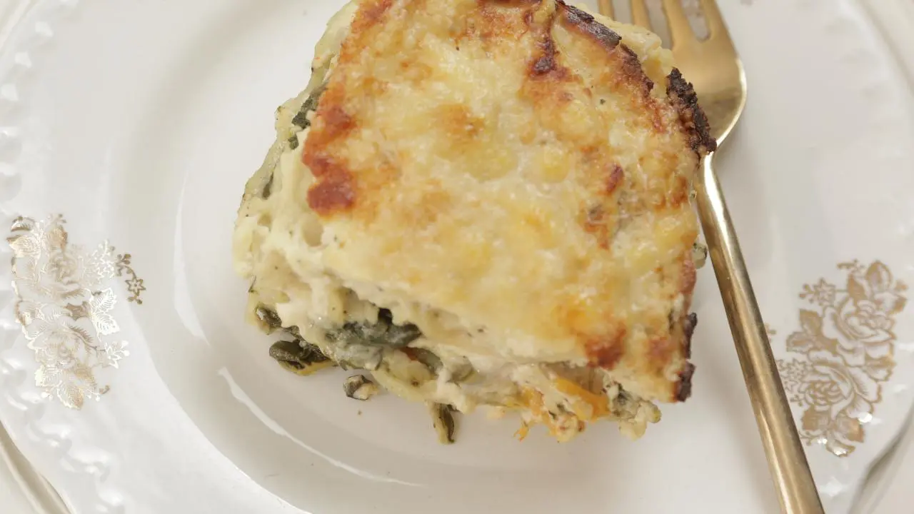 Creamy Pumpkin Lasagna