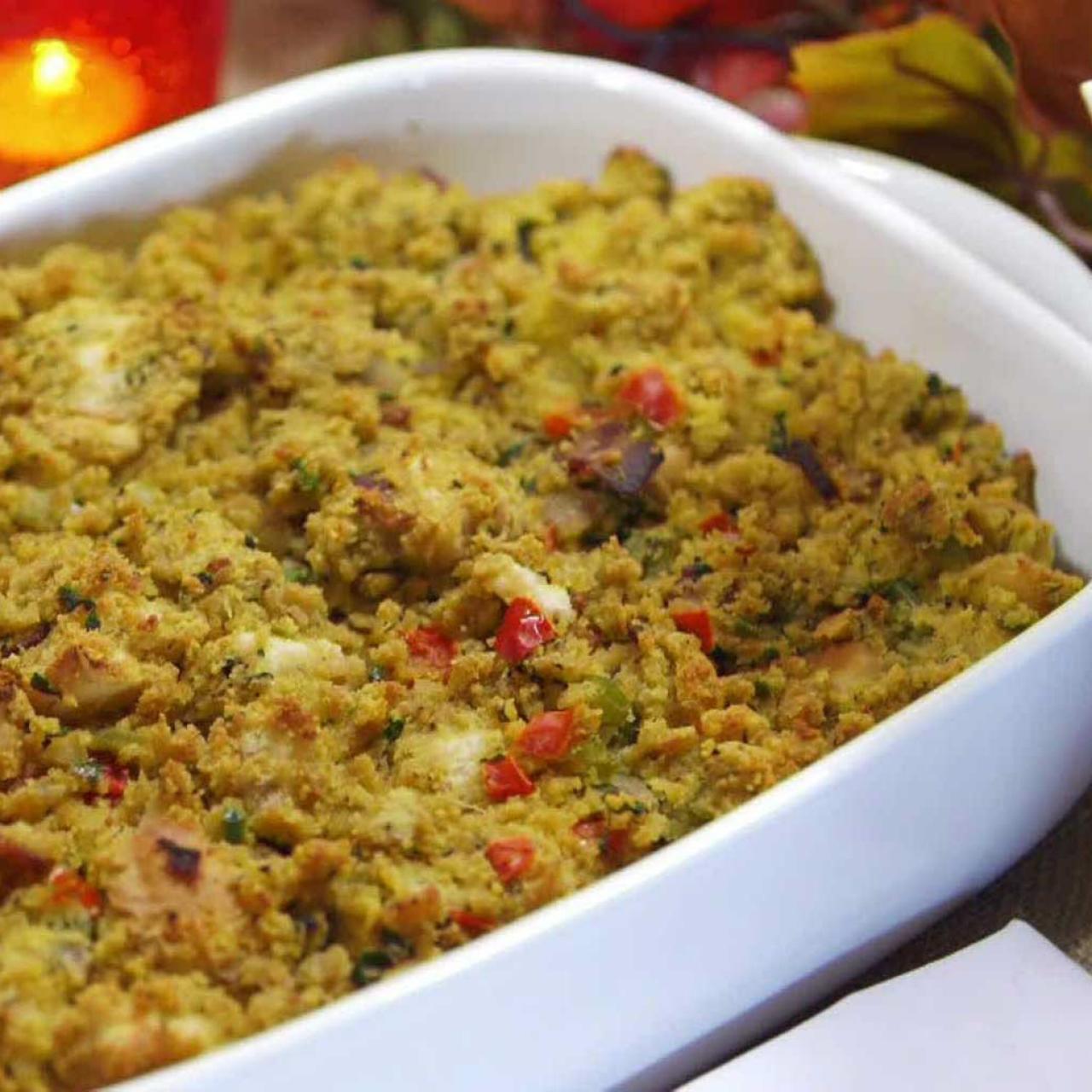 CORNBREAD DRESSING - The Southern Lady Cooks