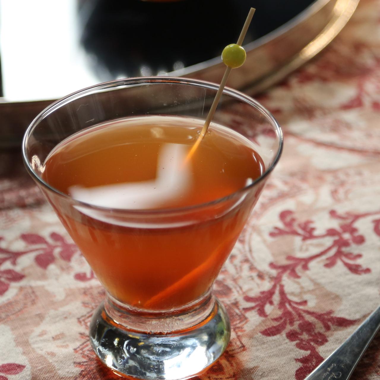 Classic Manhattan Cocktail Recipe, Ted Allen