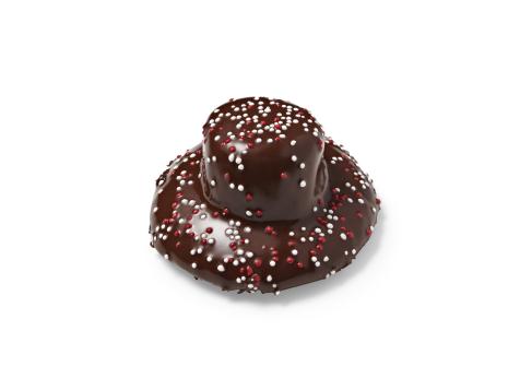 Chocolate-Covered Marshmallow Top Hats