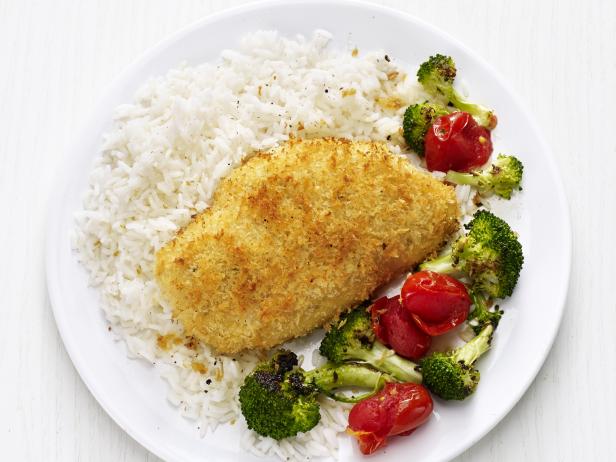 Crispy Chicken with Roasted Broccoli Recipe | Food Network Kitchen ...