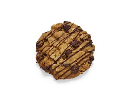 PB Oatmeal-Chocolate Chip Cookies