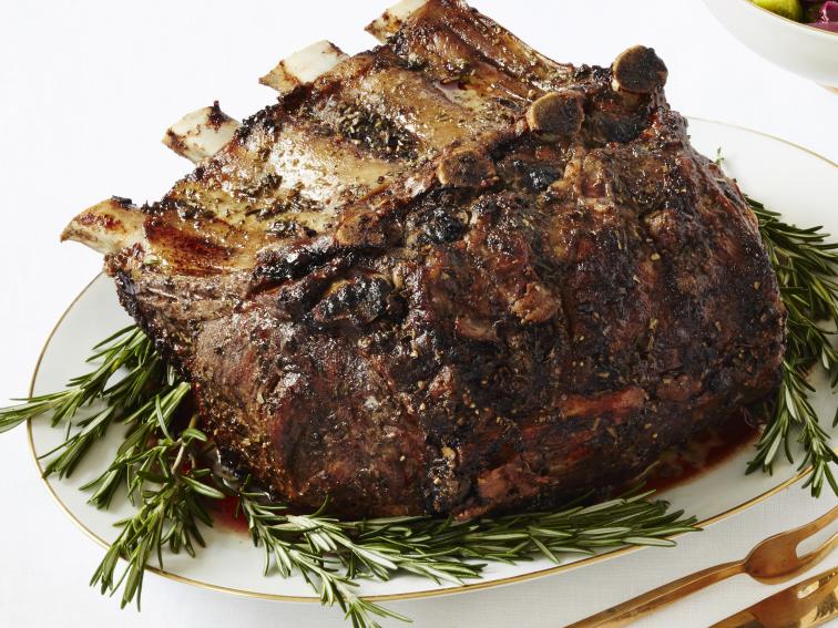 RosemarySalted Standing Rib Roast Recipe Food Network Kitchen Food