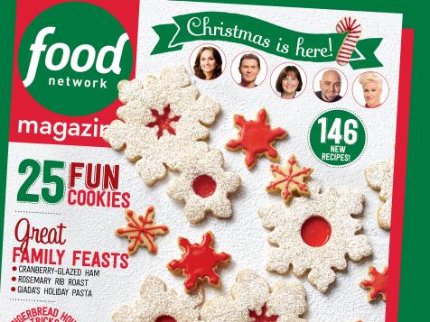 Food Network Magazine: December 2015 Recipe Index