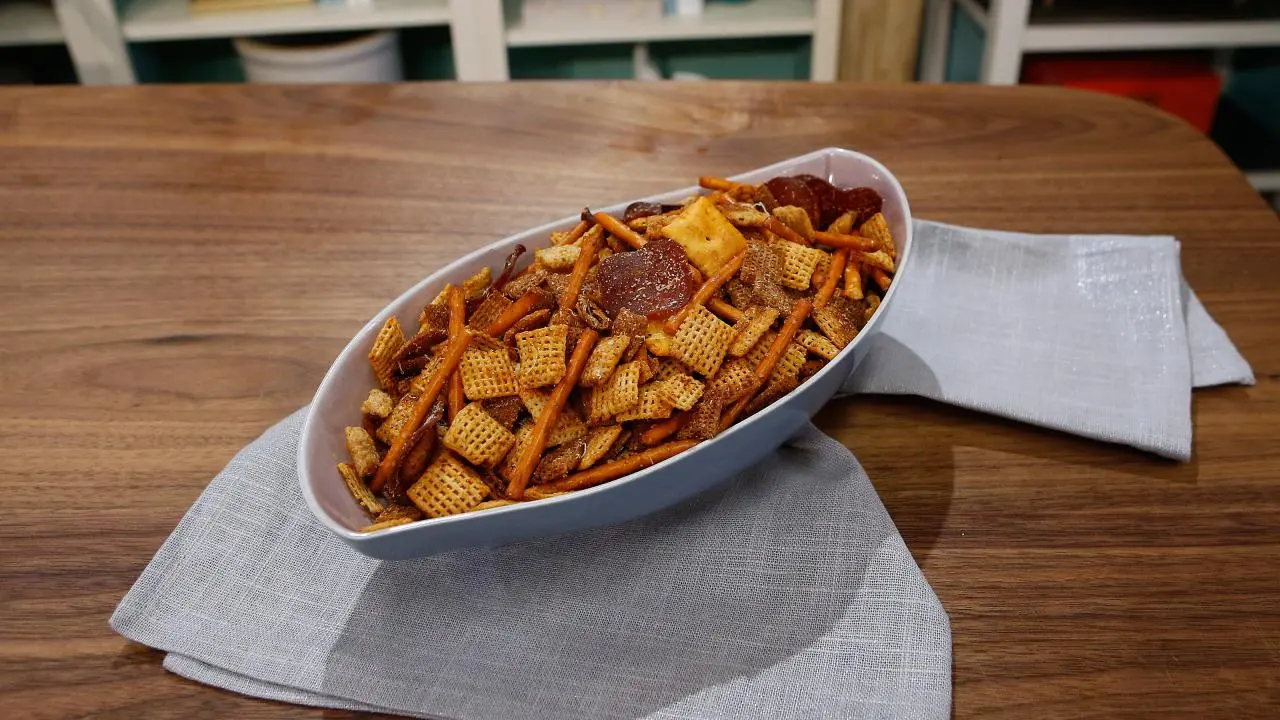 New Twists on Party Mix