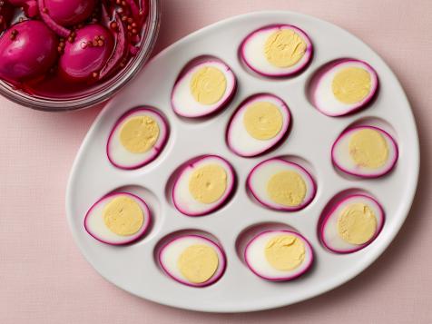 Beety Pickled Eggs
