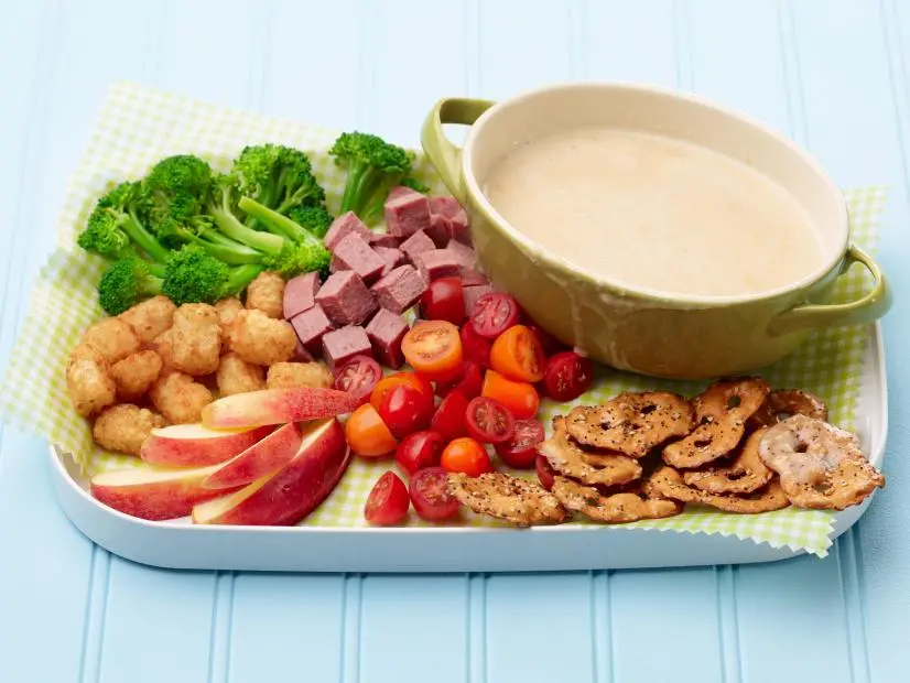 Food Network Kitchen’s Kids Can Make Cheese Fondue from Kids Can Make for KIDS CAN BAKE/KIDS CAN MAKE/EASTER, as seen on Food Network
