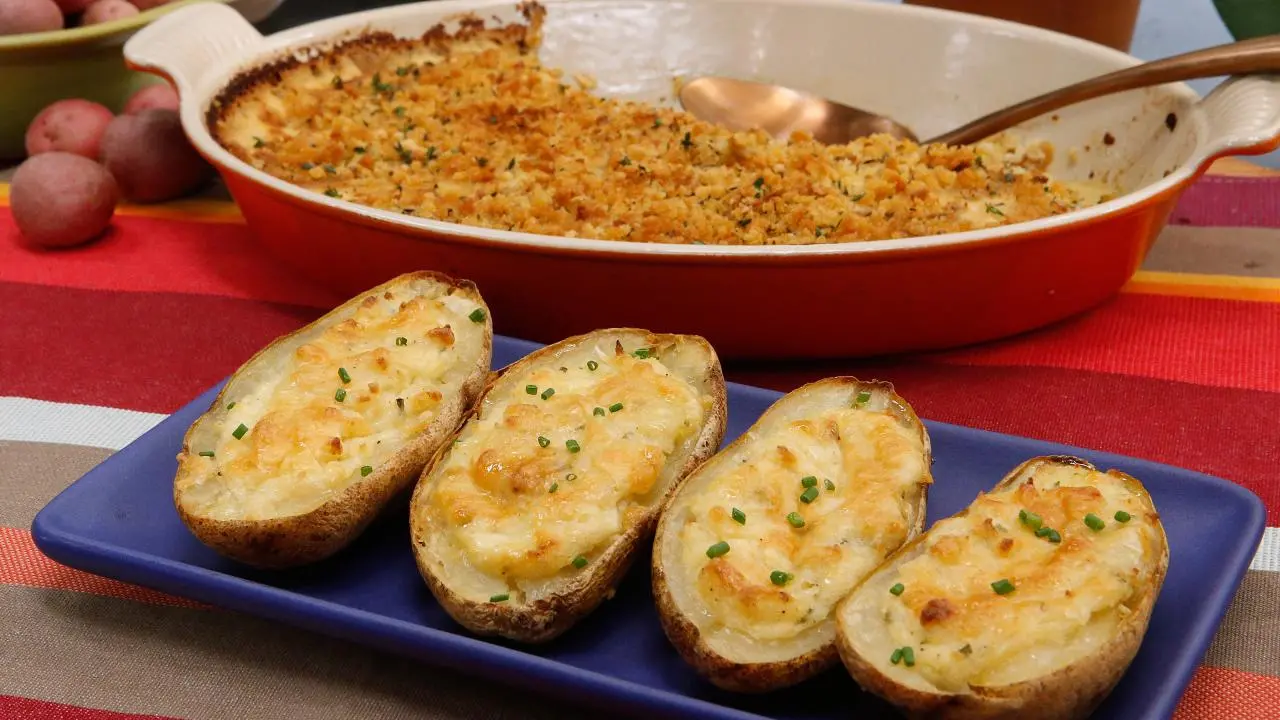 Cheesy Twice-Baked Potatoes