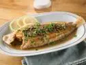 Geoffrey Zacharian's Dover Sole Meuniere as seen on Food Network’s Bobby Flay’s Barbecue Addiction, Christmas at Bobby’s Special