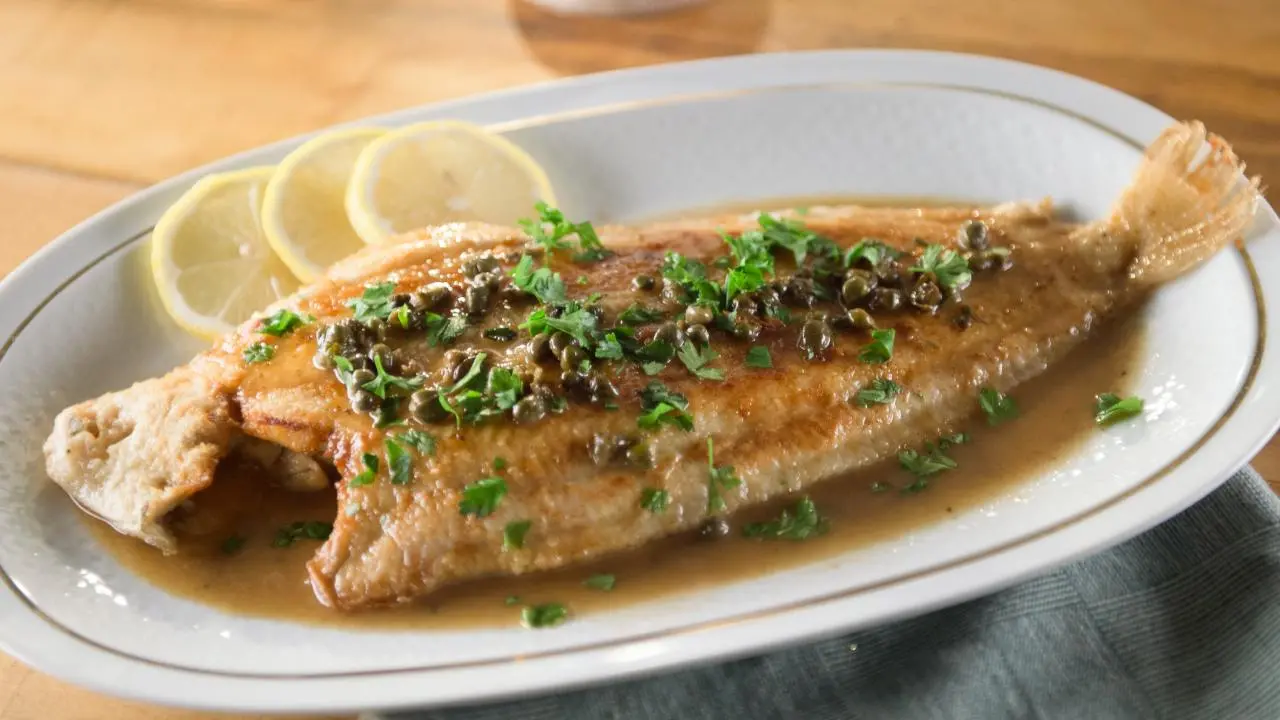 Geoffrey's Dover Sole Meuniere