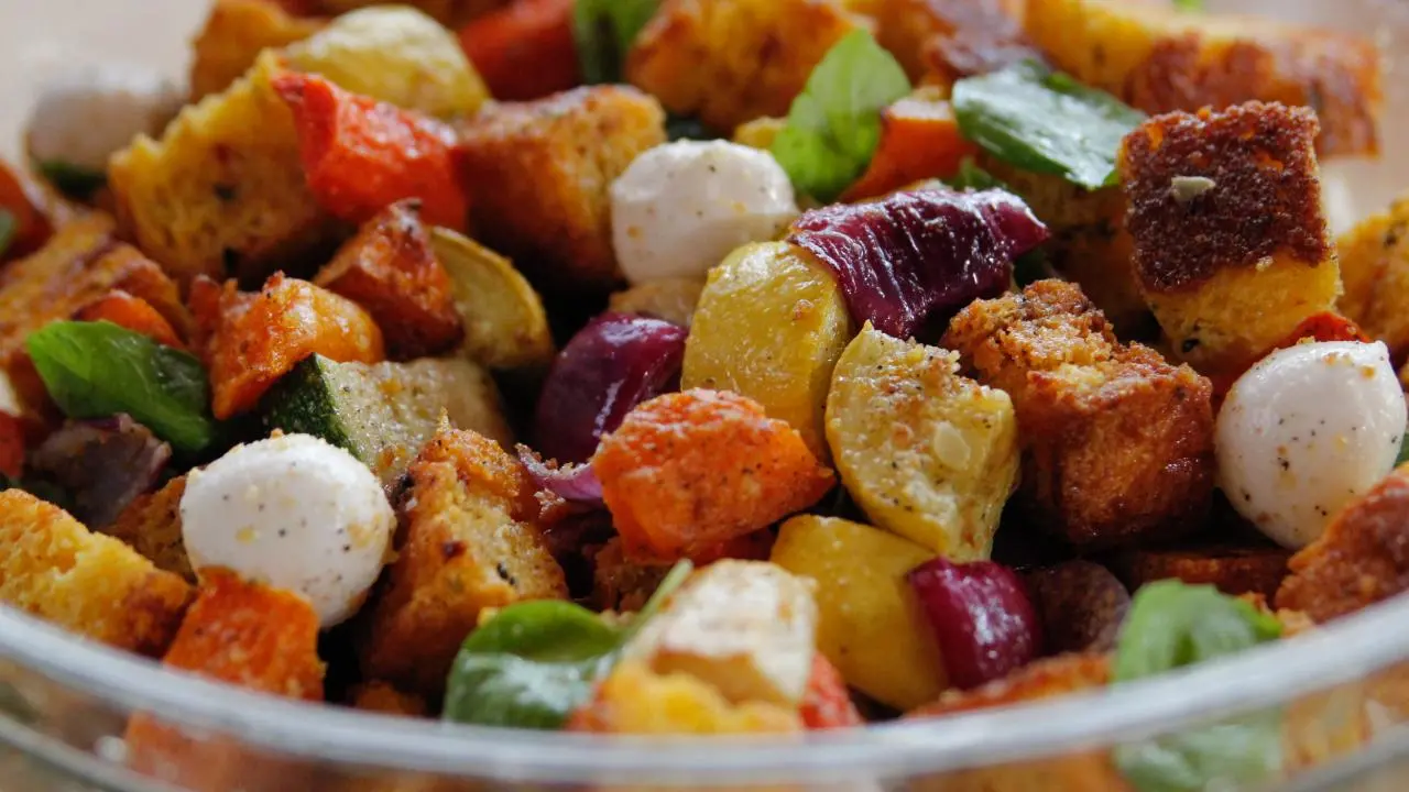 Roasted Vegetable Panzanella