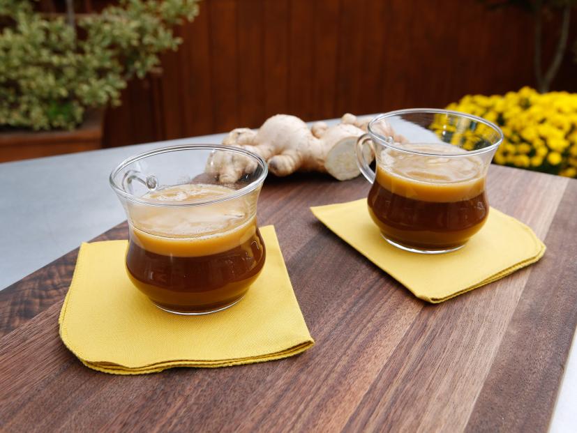Geoffrey Zakarian's Hot Buttered Rum is seen on the set of Food Network's The Kitchen, Season 7.