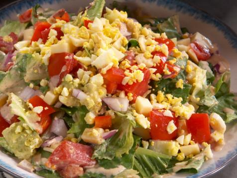 Cobb Salad and Bacon Buttermilk Dressing