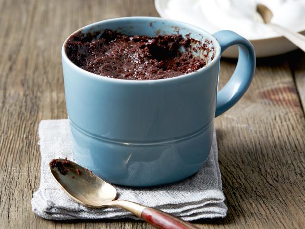 Chocolate Strawberry Mug Cake Recipe in Microwave - Tickling Palates