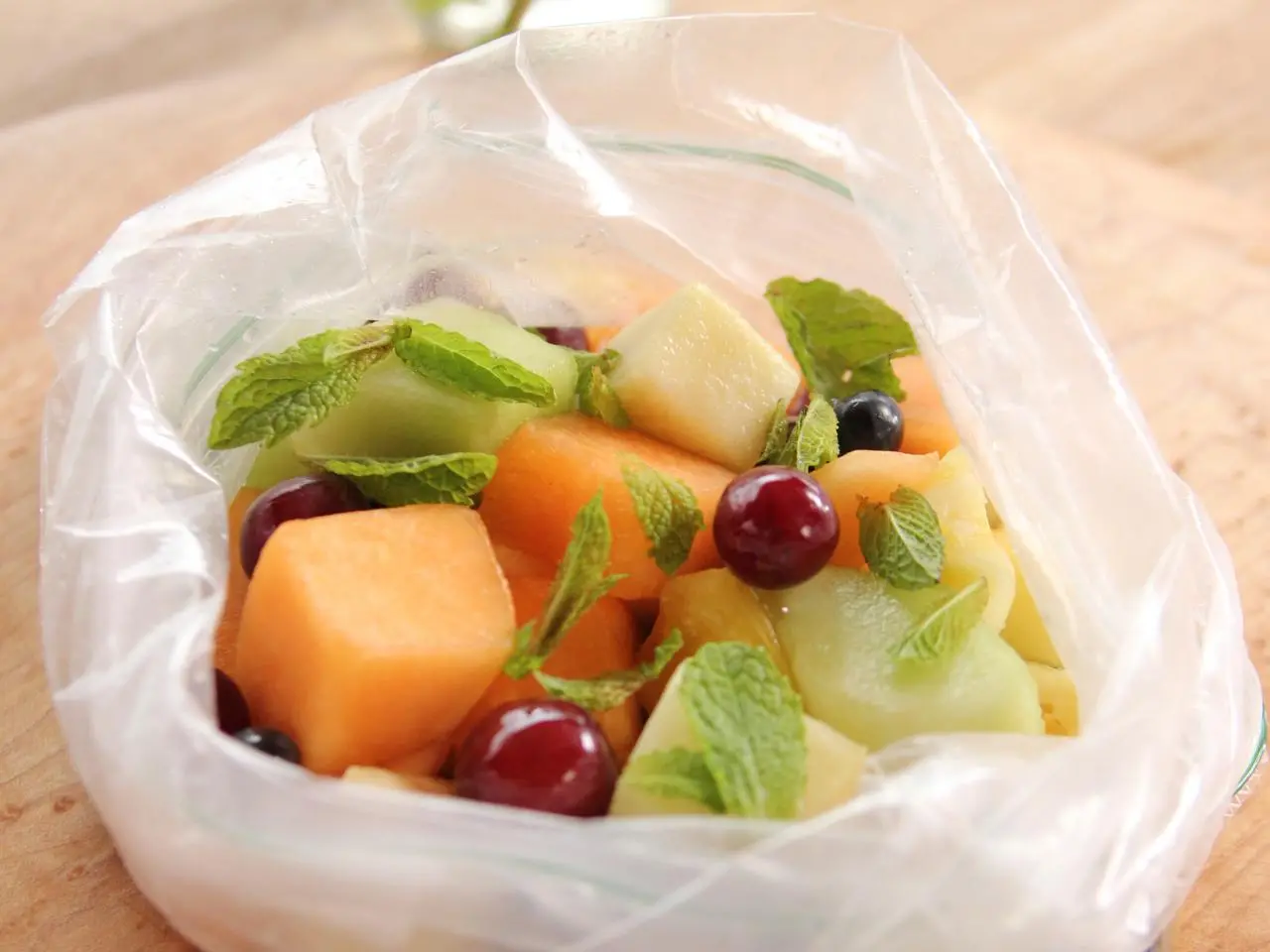 Zipper Bag Fruit Salad Recipe | Ree Drummond | Food Network
