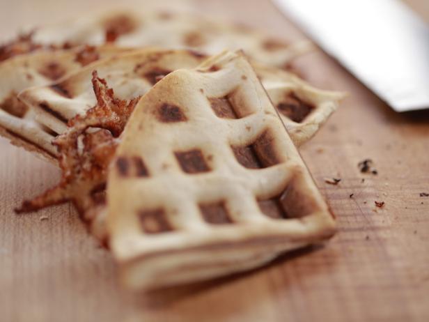 Waffle Maker Quesadilla