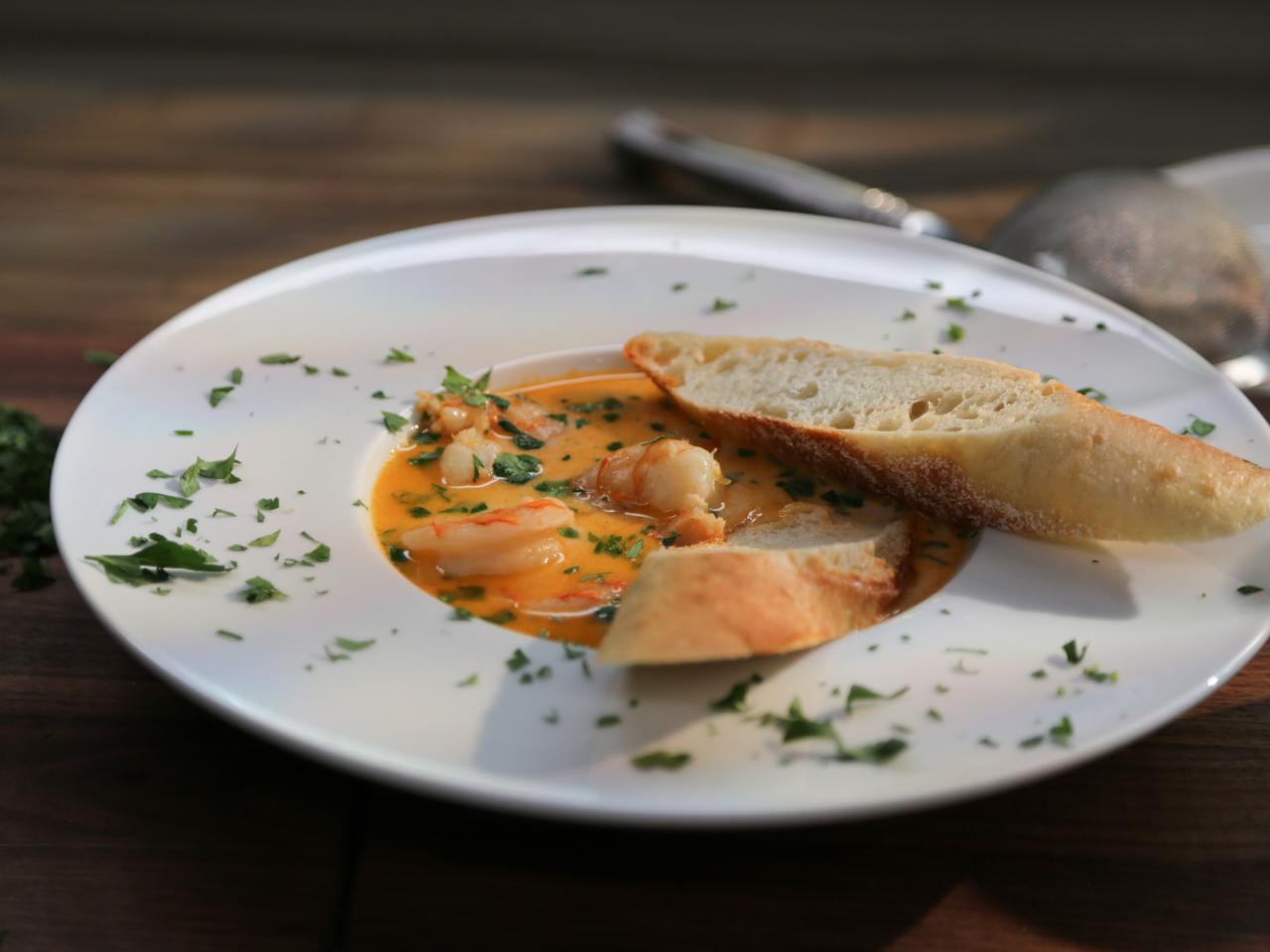 Grilled Shrimp in a Spicy Coconut Milk Broth - The Original Dish