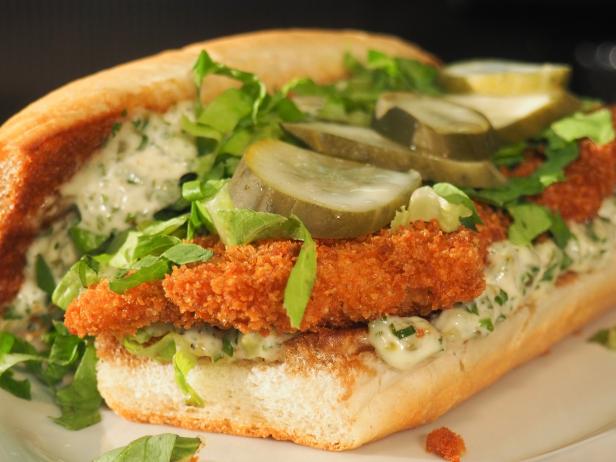 Captain Jack's Fried Fish Sandwich with Homemade Tartar Sauce