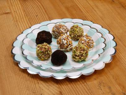 Jeff Mauro's Cookie Truffles are seen on the set of Food Network's The Kitchen, Season 8.